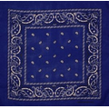 Royal Blue Fashion Bandana with Custom Imprint
